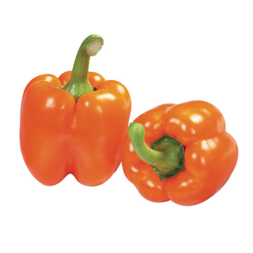 Organics Orange Peppers 2 Count