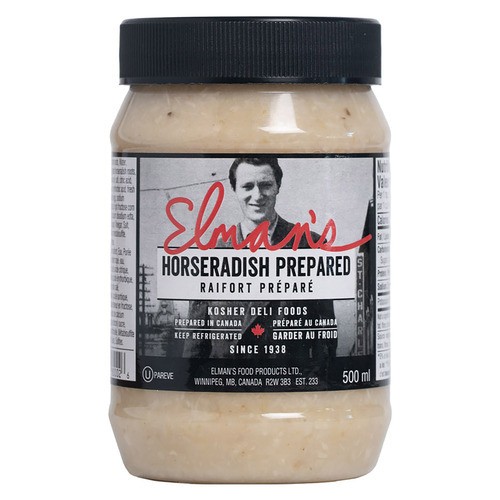 Elman's Horseradish Prepared 500 ml
