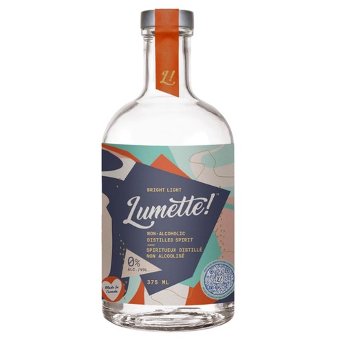 Lumette! Non Alcoholic Spirit Bright Light 375 ml (bottle)