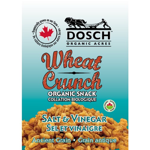Dosch Organic Acres Organic Snack Wheat Crunch Salt & Vinegar 160 g
