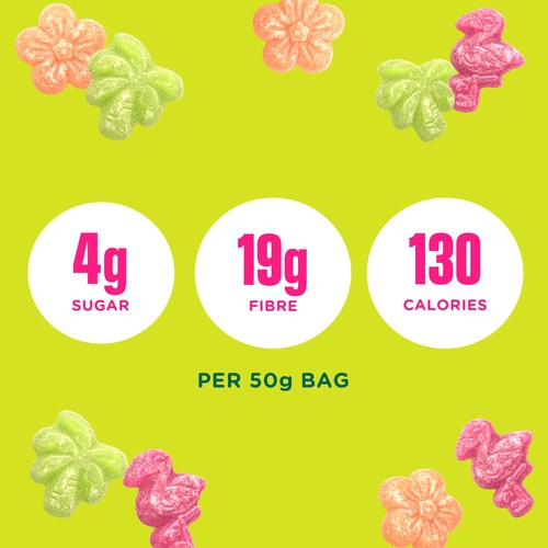 SmartSweets Candy Tropical Sours 50 g
