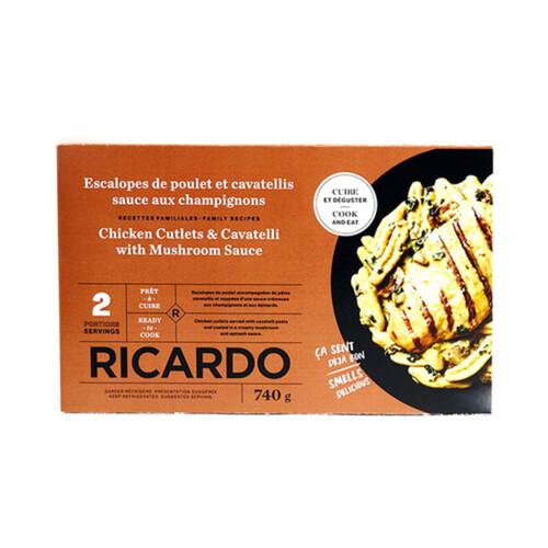 Ricardo Mushroooms Chicken Cutlets 740 g