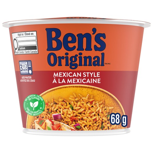 Ben's Original Single Serve Rice Cup Mexican Style 68 g