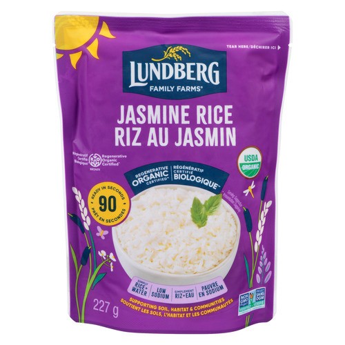 Lundberg Family Farms Regenerative Organic Jasmine Rice 227 g