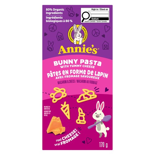 Annie's Macaroni & Cheese Bunny Pasta With Yummy Cheese 170 g