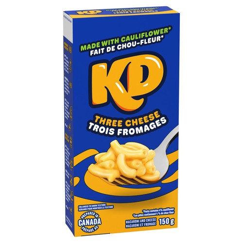 Kraft Dinner Macaroni And Cheese Vegetables Three 150 g