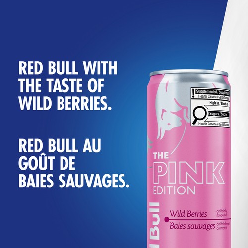 Red Bull Energy Drink Pink Edition Wild Berries 355 ml (can)