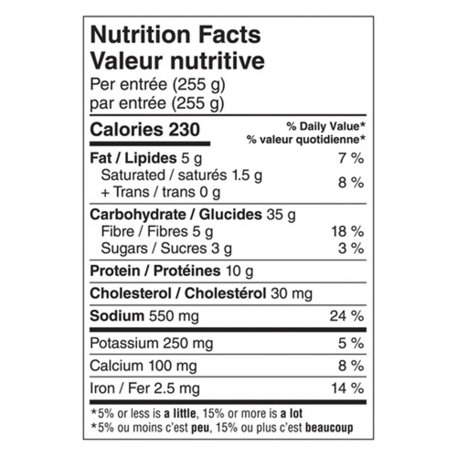 Healthy Choice Frozen Entrée Simply Steamers Creamy Spinach & Tomato Linguini 255 g  