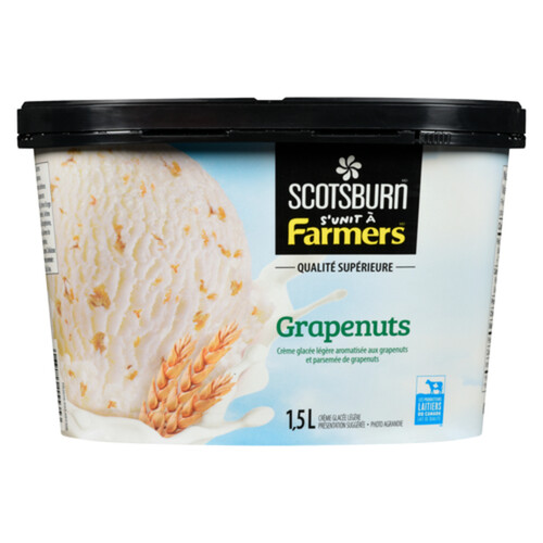 Scotsburn Ice Cream Grapenut 1.5 L