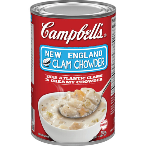 Campbell's Soup Ready to Serve Clam Chowder New England 515 ml