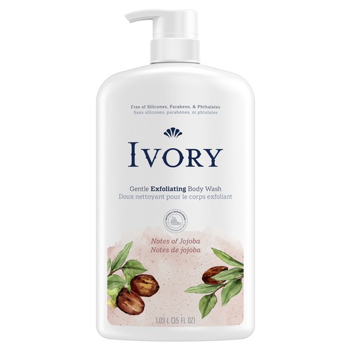 Ivory Gentle Exfoliating Body Wash 1.03 L