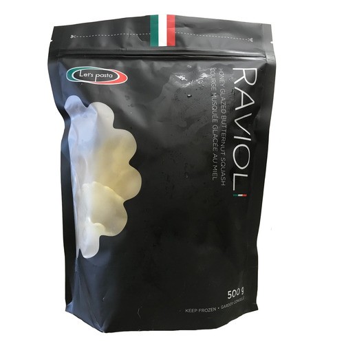 Let's Pasta Ravioli Honey Glazed Butternut Squash 500 g (frozen)