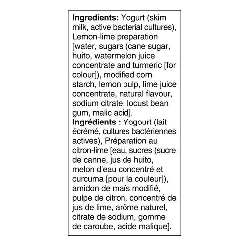 Oikos 0% Greek Yogurt Blended High Protein Zesty Lemon & Lime 650 g