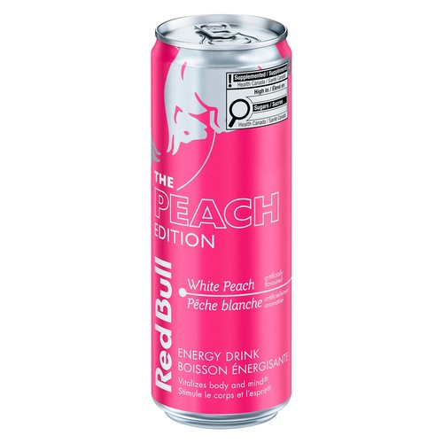 Red Bull Energy Drink White Peach 473 ml (can)