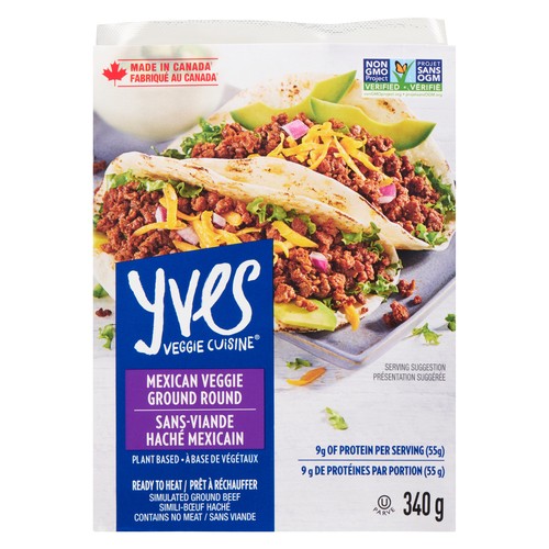 Yves Veggie Cuisine Mexican Ground Round 340 g