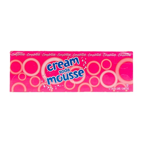 Compliments Soft Drink Soda Cream 12 x 355 ml