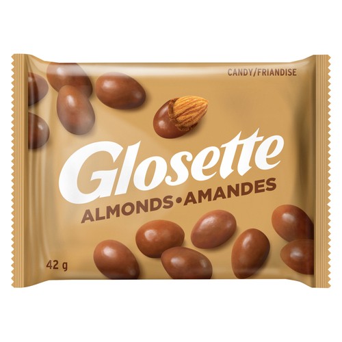 GLOSETTE Almond Single Chocolate Bar 42 g