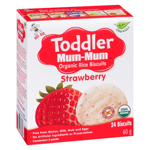Hot-Kid Toddler Mum Mum Strawberry Banana 60 g