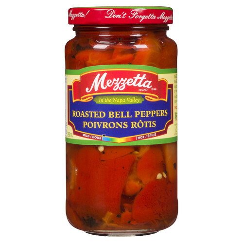 Mezzetta Roasted Bell Peppers Mild Hot 296 ml