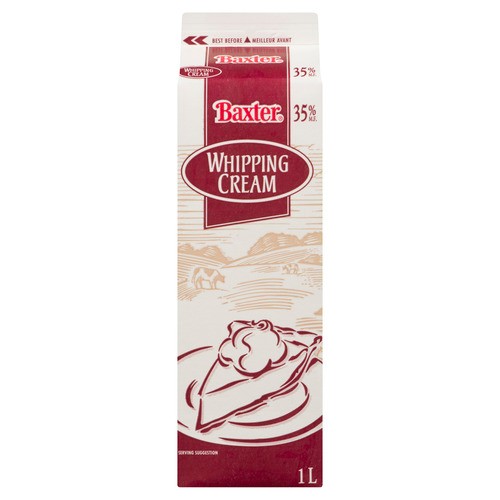 Baxter 35% Whipping Cream 1 L