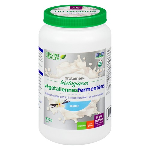 Genuine Health Organic Proteins+ Vanilla 900 g