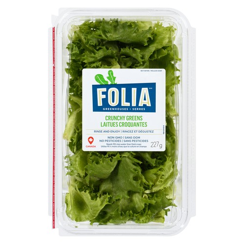 Folia Lettuce Mix Greens Crunchy 227 g