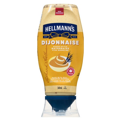 Hellmann's Mayonnaise Type Dressing Dijonnaise 340 ml