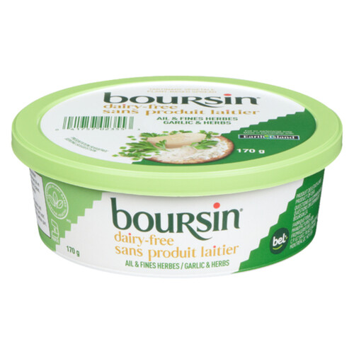 Boursin Dairy Free Cheese Garlic & Herbs 170 g
