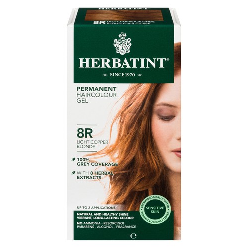 Herbatint Hair Color 8R Blonde Light Copper 120 ml
