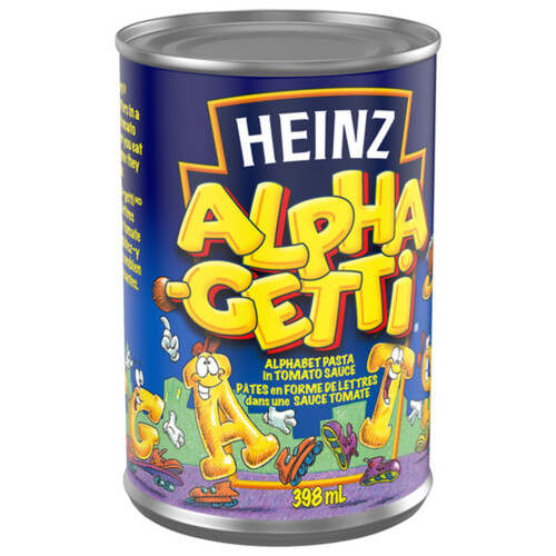 Heinz Alpha-Getti Pasta In Tomato Sauce 398 ml