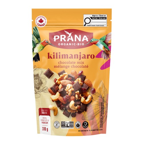 Prana Organic Kilimanjaro Chocolate Mix 310 g