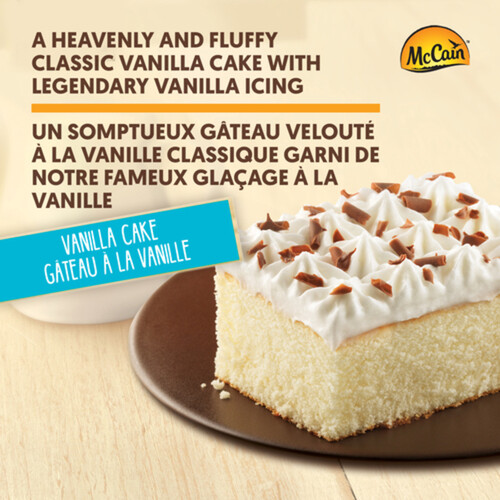 McCain Deep'n Delicious Cake Vanilla 510 g (frozen)