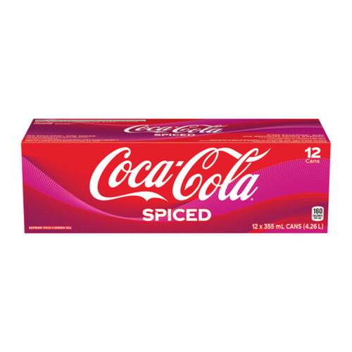 Coca-Cola Soft Drink Spiced Fridge Pack 12 x 355 ml (cans)