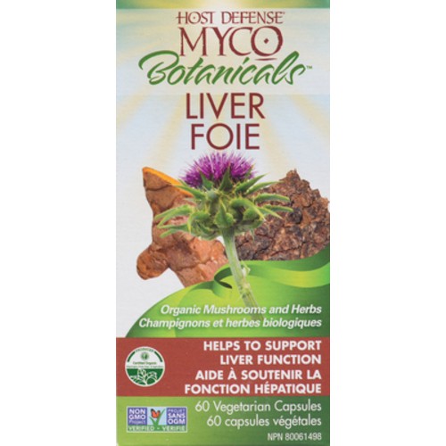 Host Defense MycoBotanicals Liver Stimulant 60 EA