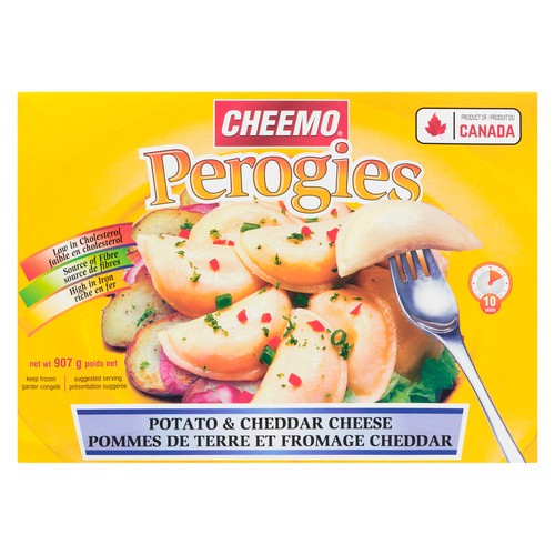 Cheemo Frozen Perogies Potato & Cheddar Cheese 907 g