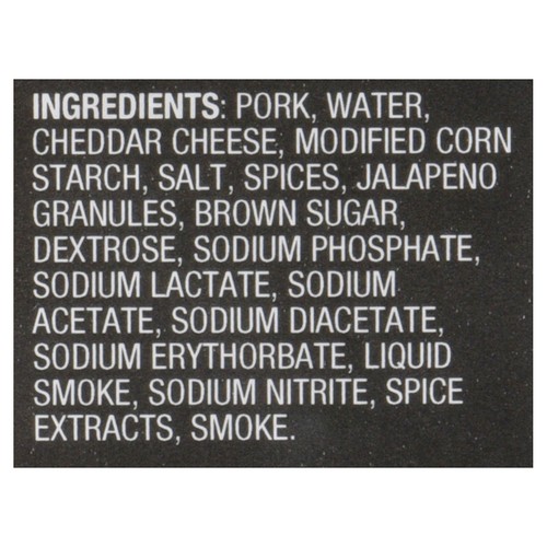 Capital Fine Meats Smokies Cheddar Jalapeno 900 g