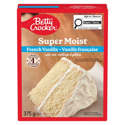 Betty Crocker Super Moist Cake Mix French Vanilla 375 g