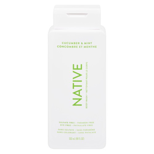 Native Body Wash Cucumber & Mint 532 ml