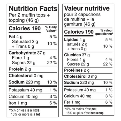 Betty Crocker™ Banana Chocolate Chip Muffin Tops Mix 