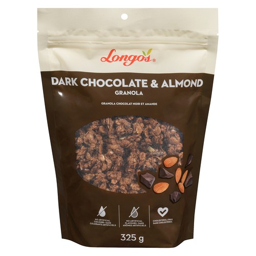 Longo's Granola Dark Chocolate And Almond 325 g