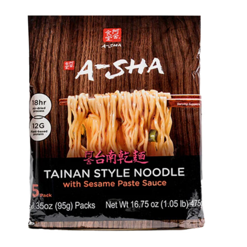 A-Sha Sesame Paste Sauce Tainan Noodles 475 g