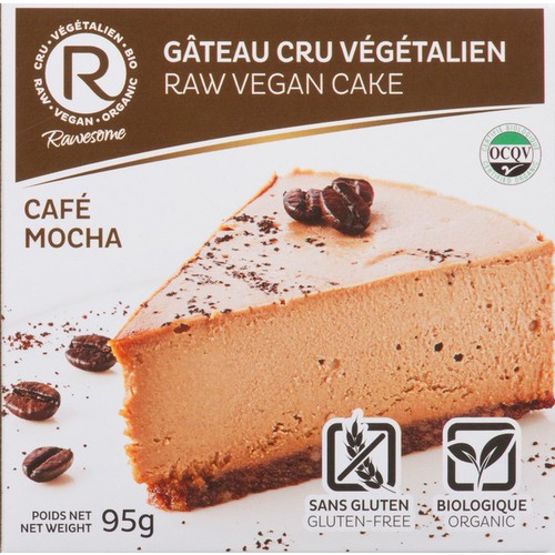Rawesome Gluten-Free Vegan Cake Mocha 95 g (frozen)