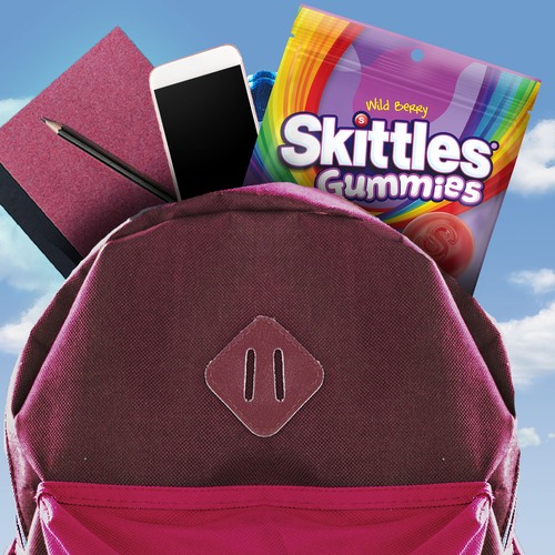 Skittles Gummy Candy Wild Berry Sharing Bag 280 g