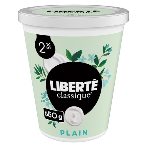 Liberté Classique 2% Smooth Traditional Yogurt Plain 650 g
