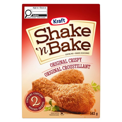 Kraft Shake 'N Bake Coating Mix Original Crispy 142 g