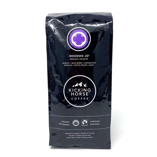 Kicking Horse Organic Whole Bean Coffee Hoodoo Jo 454 g
