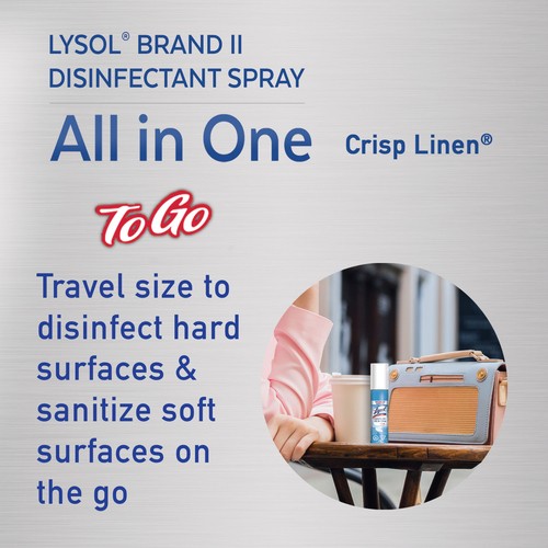 Lysol All in One Clean Linen Disinfectant Spray 28 g