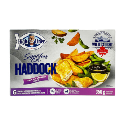 High Liner Frozen Pub Classics Haddock In Batter 350 g