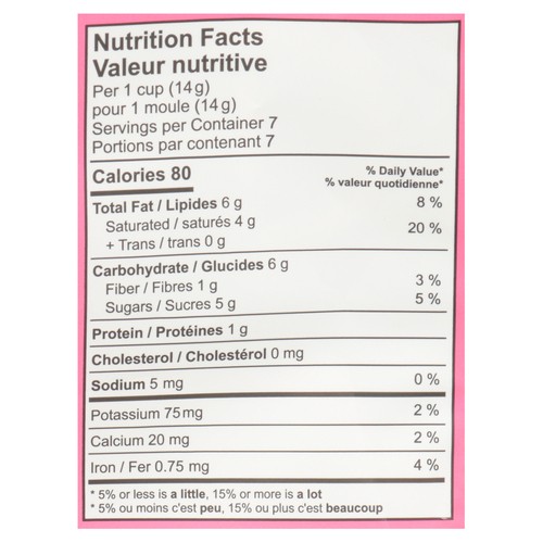 Chocxo Dark Milk Chocolate Raspberry Crème Cups 98 g