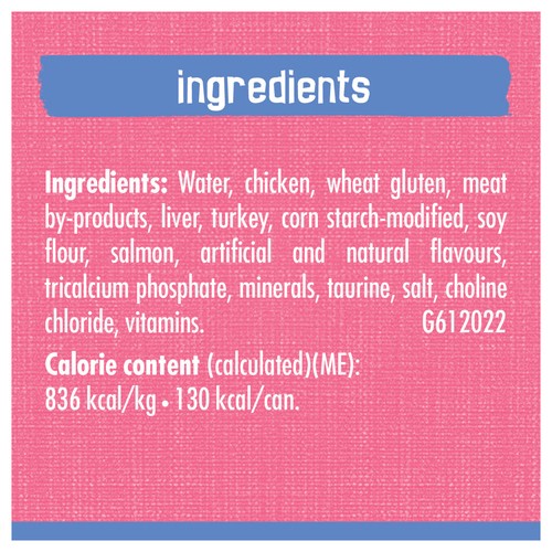 Friskies Wet Cat Food Shredded Chicken & Salmon 156 g